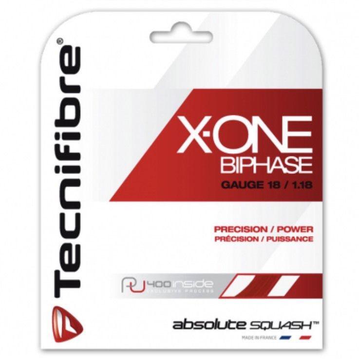 Tecnifibre  X-One BiPhase Squash String Set - 1.18mm